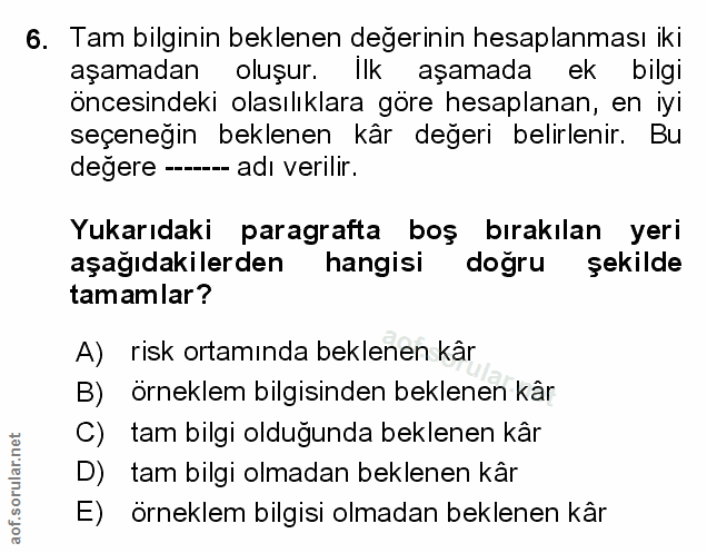 Soru 6