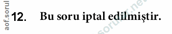 Soru 12