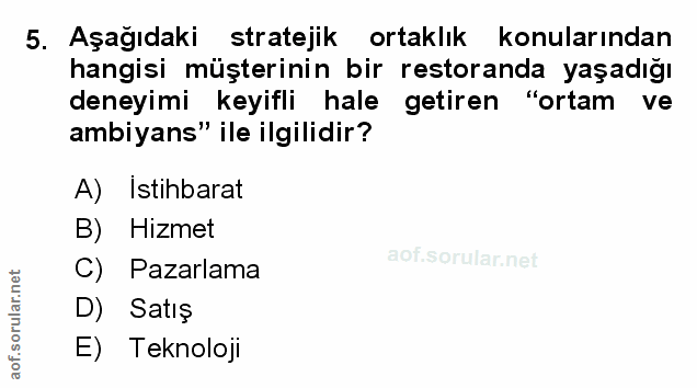 Soru 5