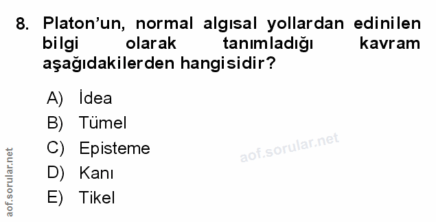 Soru 8