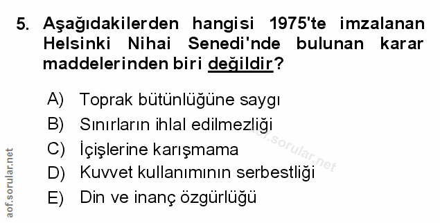 Soru 5