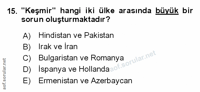 Soru 15