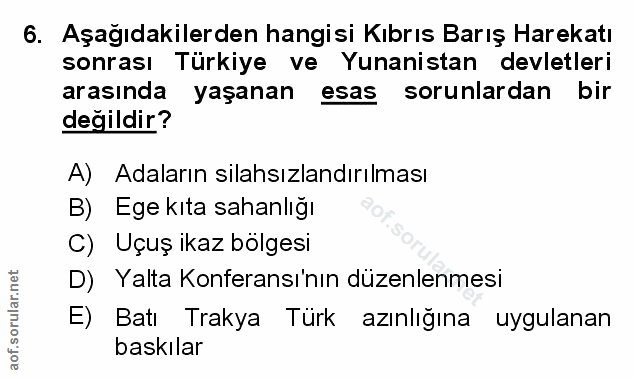 Soru 6