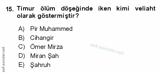 Soru 15