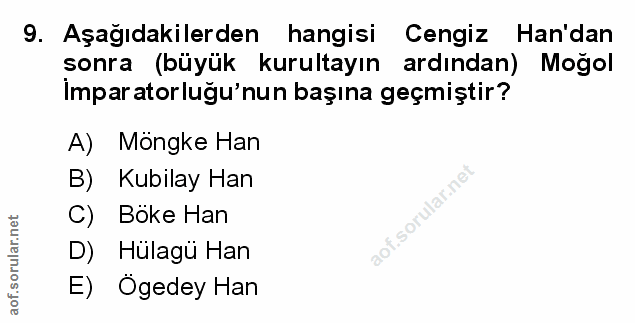Soru 9