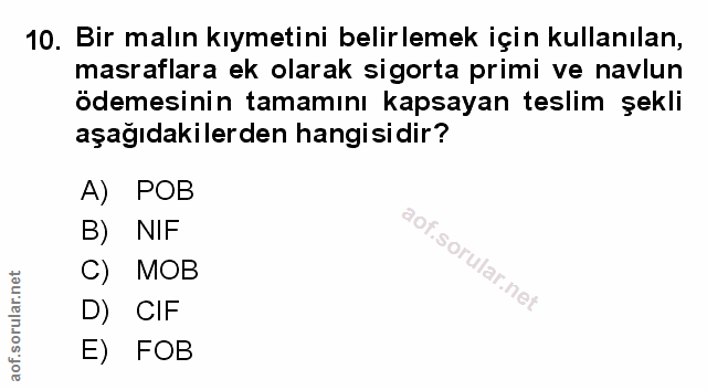 Soru 10