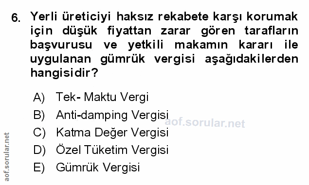 Soru 6