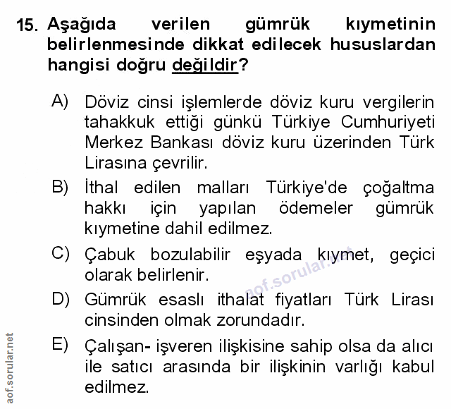 Soru 15