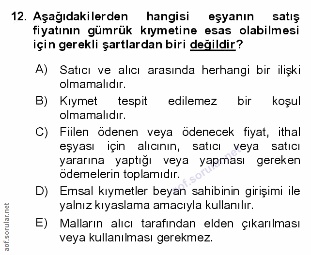 Soru 12
