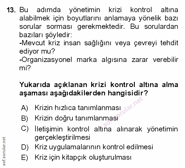 Soru 13