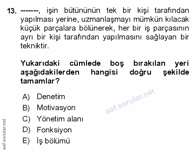 Soru 13