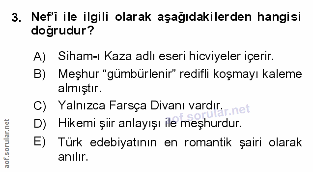 Soru 3