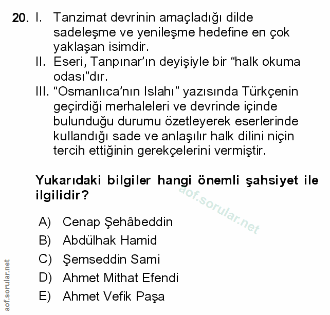 Soru 20