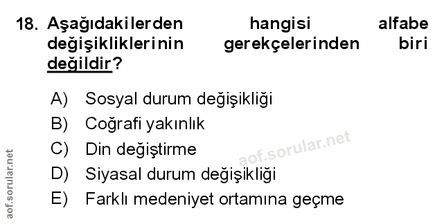 Soru 18