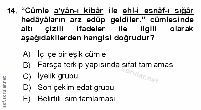 Soru 14