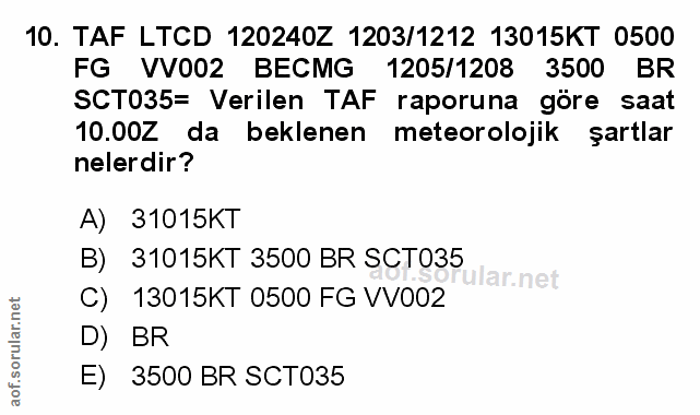 Soru 10