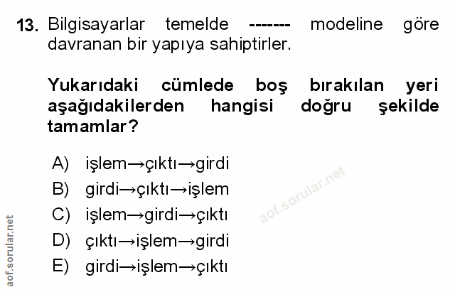 Soru 13