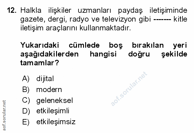 Soru 12