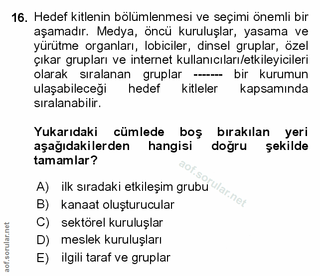 Soru 16