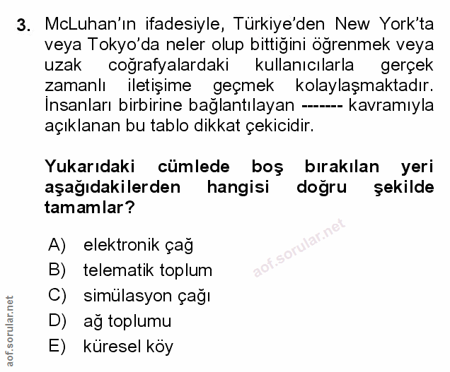 Soru 3