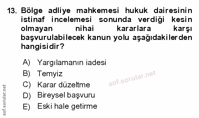 Soru 13