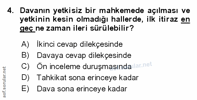 Soru 4