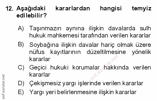 Soru 12