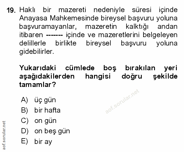 Soru 19