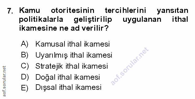 Soru 7