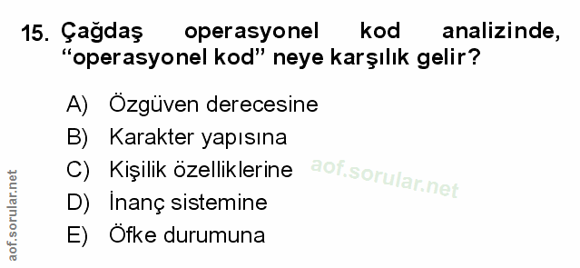 Soru 15