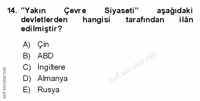 Soru 14