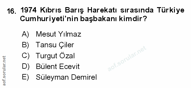 Soru 16