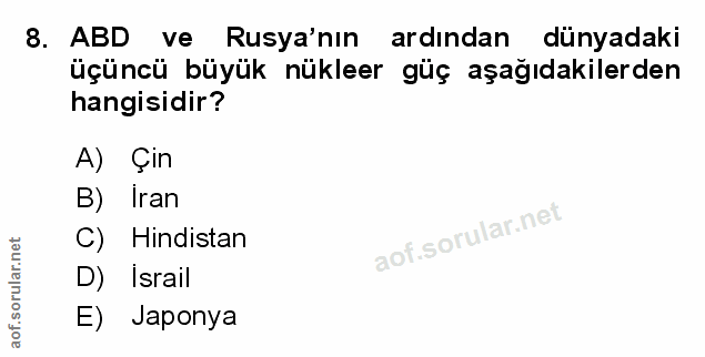 Soru 8