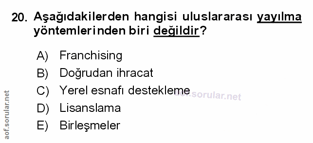 Soru 20