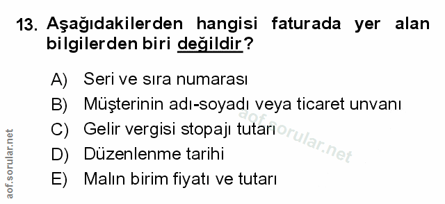 Soru 13