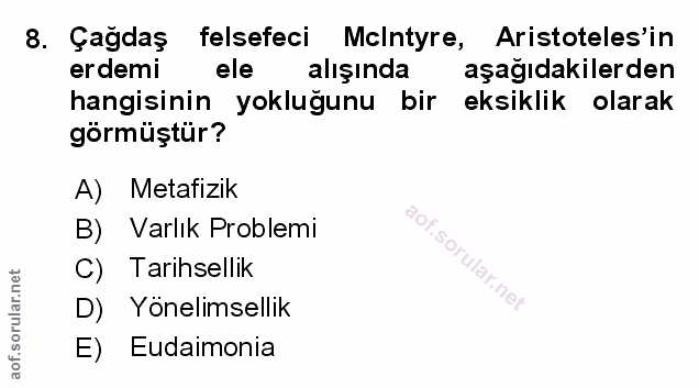 Soru 8