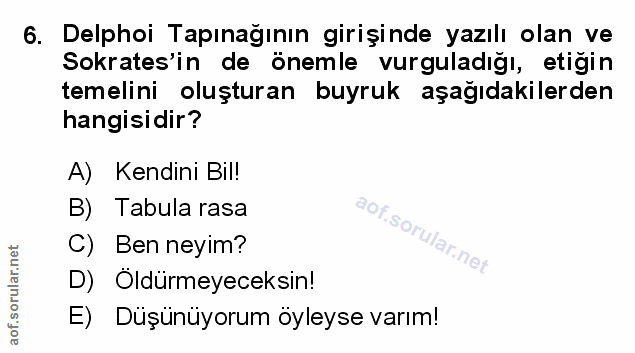 Soru 6