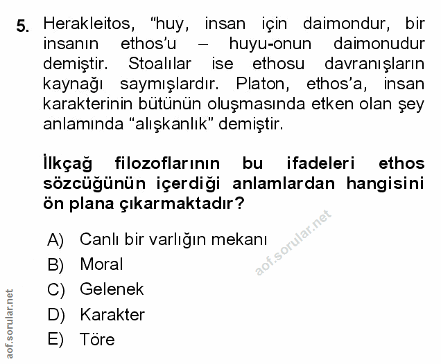 Soru 5