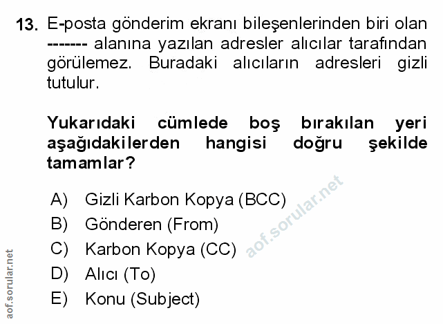 Soru 13