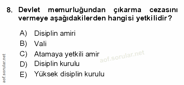Soru 8
