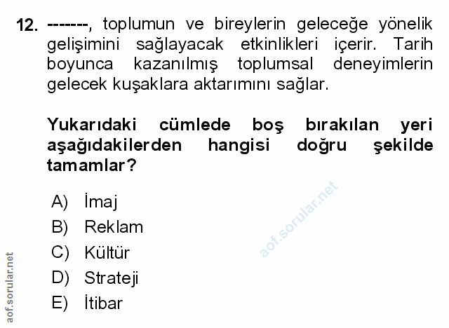 Soru 12