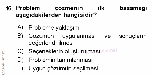 Soru 16