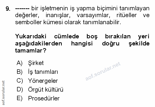 Soru 9