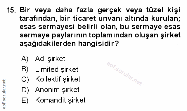 Soru 15