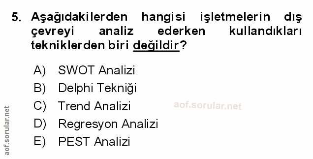 Soru 5