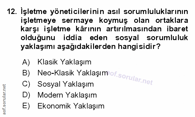 Soru 12