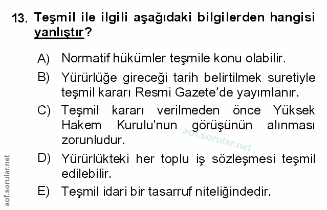 Soru 13