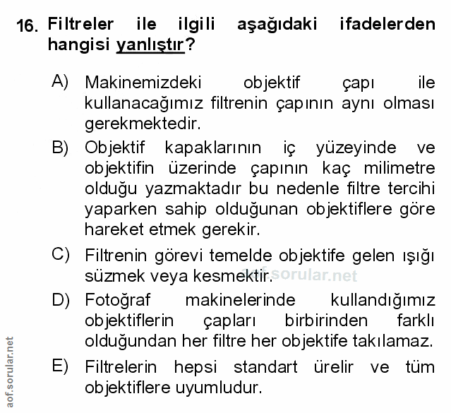 Soru 16