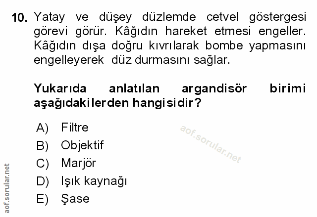 Soru 10