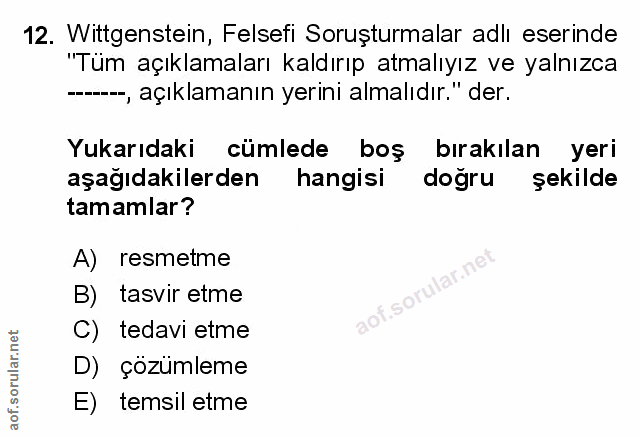 Soru 12